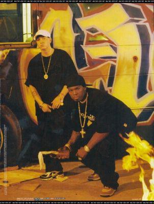 50 cent and Eminem